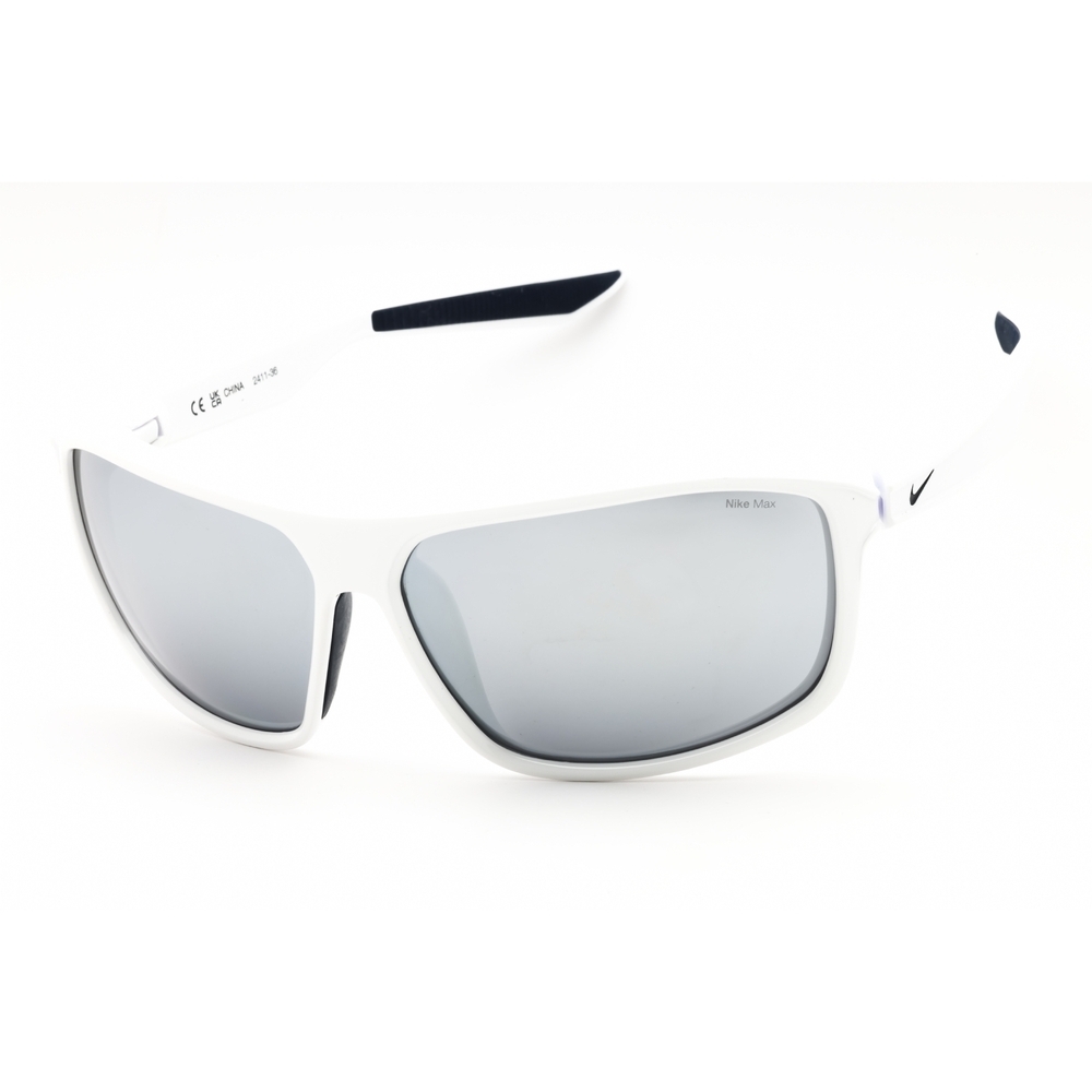 NWT Nike PREMIER STRIDE IB3286X White Shield 63mm Sunglasses